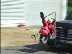 Ostra jazda bez trzymanki 