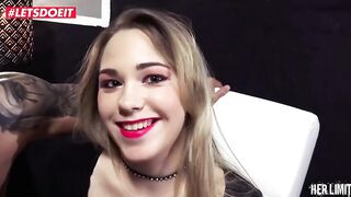Niegrzeczna Rosjanka na smyczy